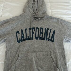 CALIFORNIA GREY HOODIE